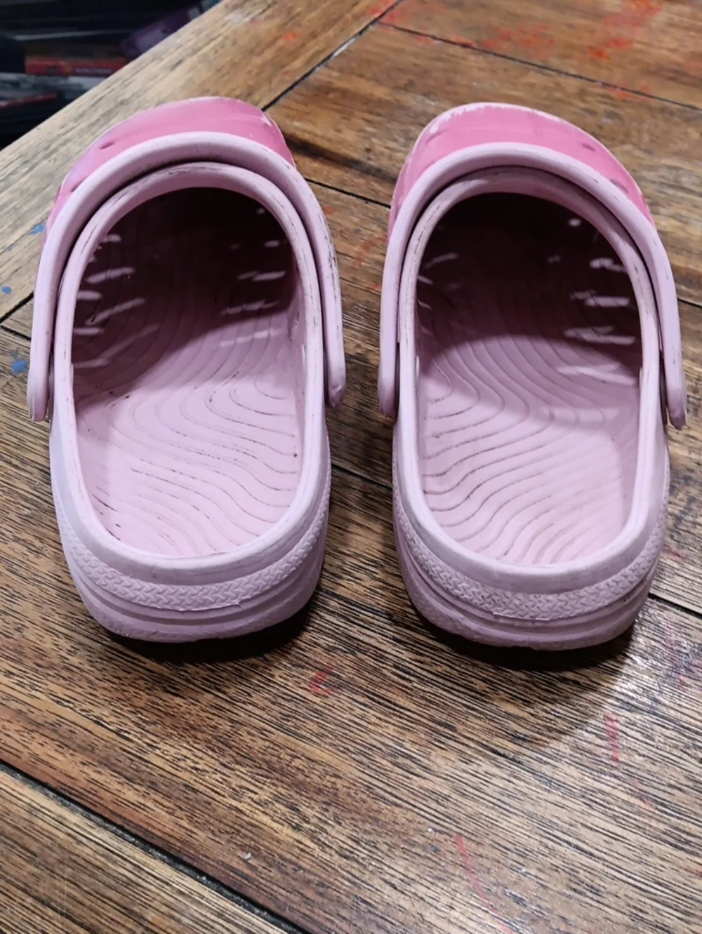 Rugged Shark Kids Pink Slip-On Water Shoes